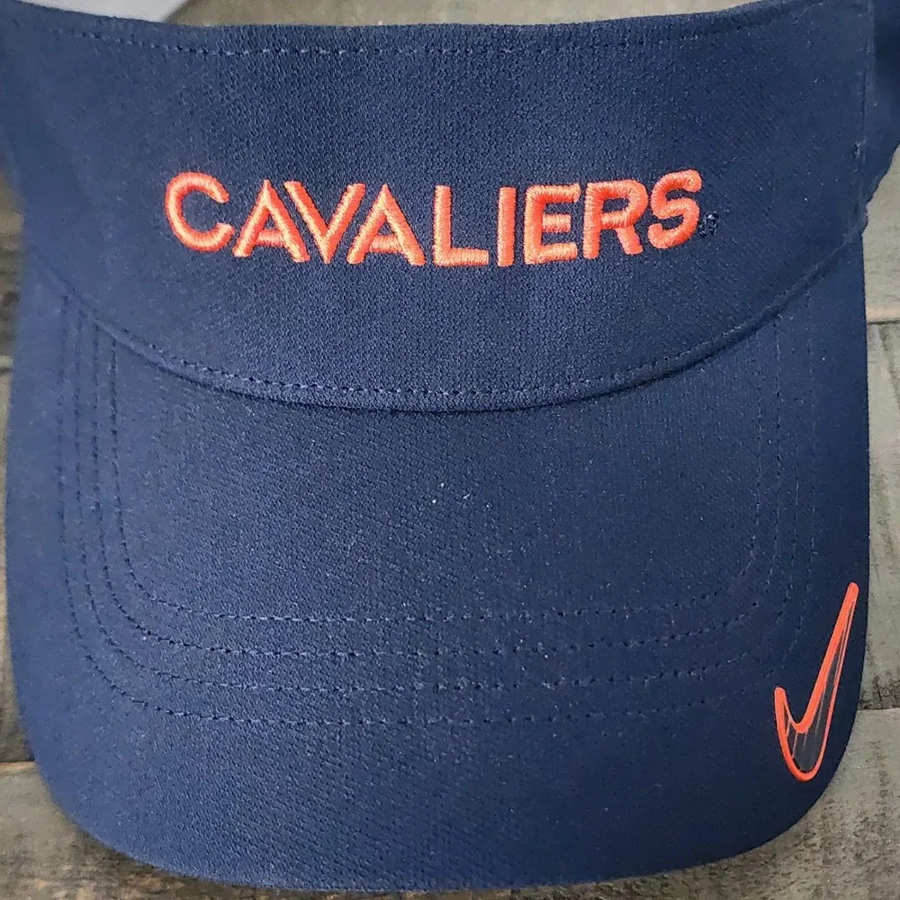 Virginia Cavaliers Nike Dri-Fit Team Issue Ace Visor Hat Size L/XL On Field Cap